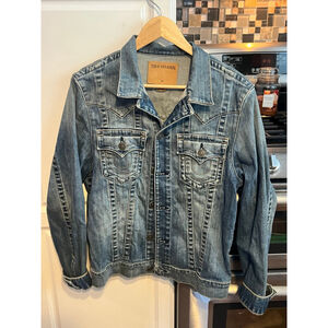 True Religion Jimmy Super T Vintage Y2K Jean Jacket